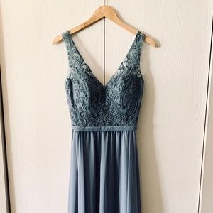 Kennedy Blue "Betsy" Bridesmaid Dress - Slate Blue